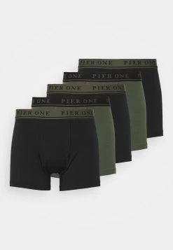 Pier One 5 PACK - Panties - Black/mottled Dark Grey -Pier One 00955010cec94d048deaec05ec199c27