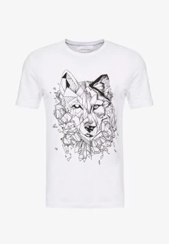 Pier One T-Shirt Print - White -Pier One 05f61053d4e64d6ea5fa24cd0e1264e6