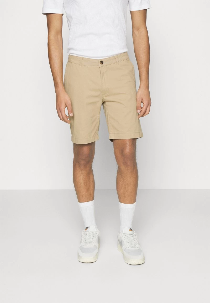 Pier One 2 PACK - Shorts - Tan/black 2 Pier One 2 PACK - Shorts - Tan/black – Bild 2