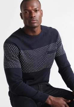 Pier One Strickpullover - Dark Blue