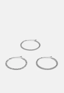 Pier One 3 PACK - Armband - Silver-coloured -Pier One 1a3184f89d574022908612b4a38116a8 1