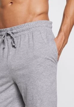 Pier One 3 PACK - Nachtwäsche Hose - Black/mottled Grey -Pier One 1b7fce7fd09247c0ba23b3eae37988b9