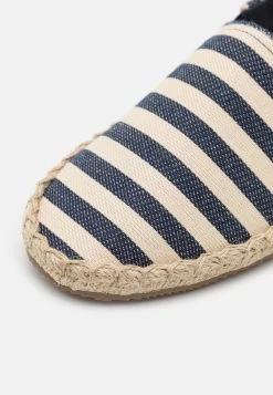 Pier One UNISEX - Espadrille - Dark Blue/white -Pier One 1dddba693bd742ebac55099bf5cd73d6