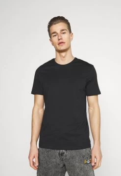 Pier One T-Shirt Basic - Brown/white/black -Pier One 29ab074609fb45b889f176cee10cdc10