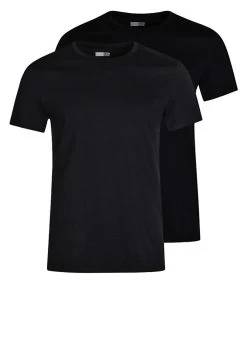 Pier One 2 PACK - T-Shirt Basic - Black -Pier One 2de0d41f5c384ef9935cd04e81aa9048 1