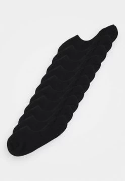 Pier One 7 PACK - Füßlinge - Black -Pier One 310f5f723fc64bbd90d9afd4f1cc6123