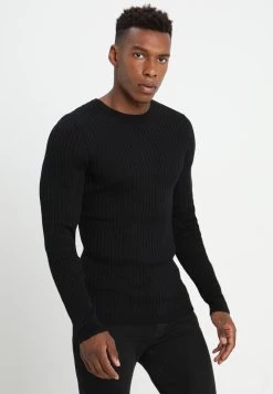 Pier One Strickpullover - Black
