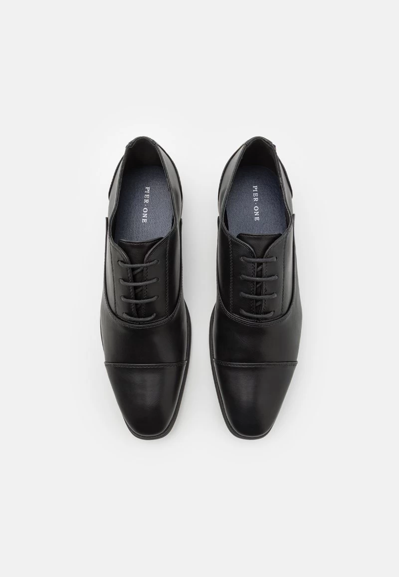 Pier One UNISEX - Sportlicher Schnürer - Black 4 Pier One UNISEX - Sportlicher Schnürer - Black – Bild 4