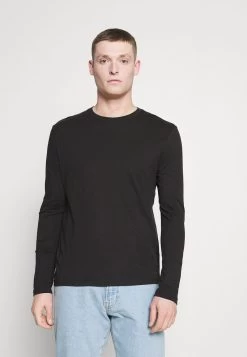 Pier One 5 PACK - Langarmshirt - White/dark Blu/grey -Pier One 504fb867bed4445ca997ccec5c3b3174