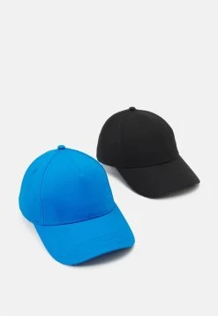 Pier One UNISEX 2 PACK - Cap - Black/blue -Pier One 54ba783fa4b84b4ab58b07b99eec6370 1