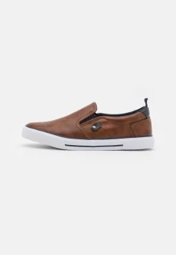 Pier One UNISEX - Sneaker Low - Cognac
