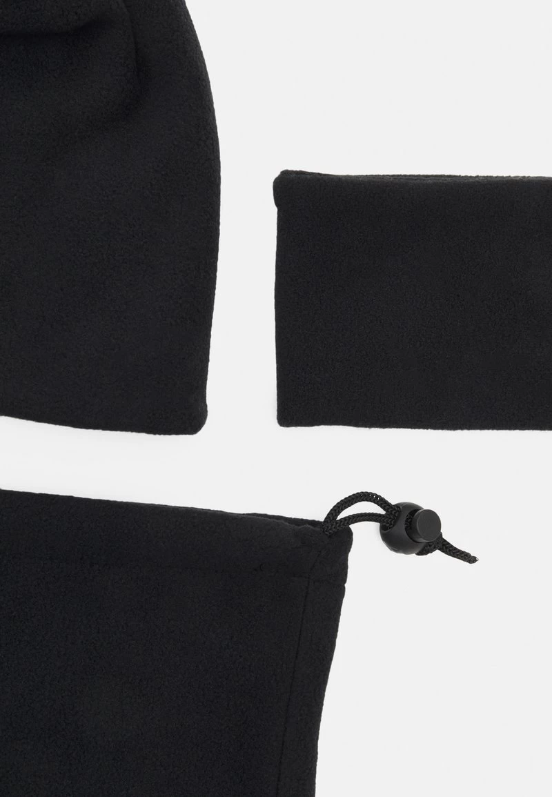 Pier One FLEECE UNISEX SET - Mütze - Black 5 Pier One FLEECE UNISEX SET - Mütze - Black – Bild 5