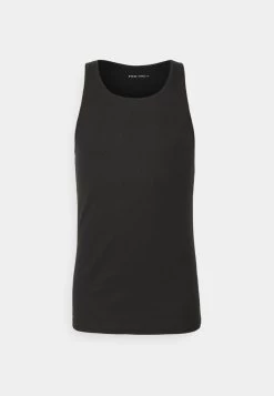 Pier One 5 PACK - Unterhemd/-shirt - 802 - Black_102 - Grey_001 - White -Pier One 66aec4b9f5e24954b55fd7f17d1a7d32