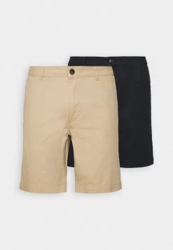 Pier One 2 PACK - Shorts - Tan/black 10 Pier One 2 PACK - Shorts - Tan/black -Pier One 6d9aaab23c01455689a1f97d308c1dcf