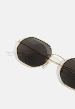 Pier One UNISEX - Sonnenbrille - Gold-coloured/black -Pier One 727a32bc2191479683161529dbce6fd1
