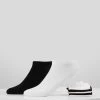 Pier One 7 PACK - Socken - White/black