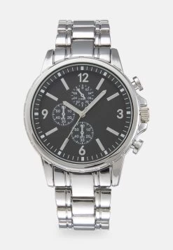 Pier One UNISEX - Uhr - Silver-coloured/black 10 Pier One UNISEX - Uhr - Silver-coloured/black -Pier One 8aeb2a979ab44369a9f7a84cbc0dedd4 1