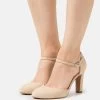 Pier One LEATHER - Pumps - Beige