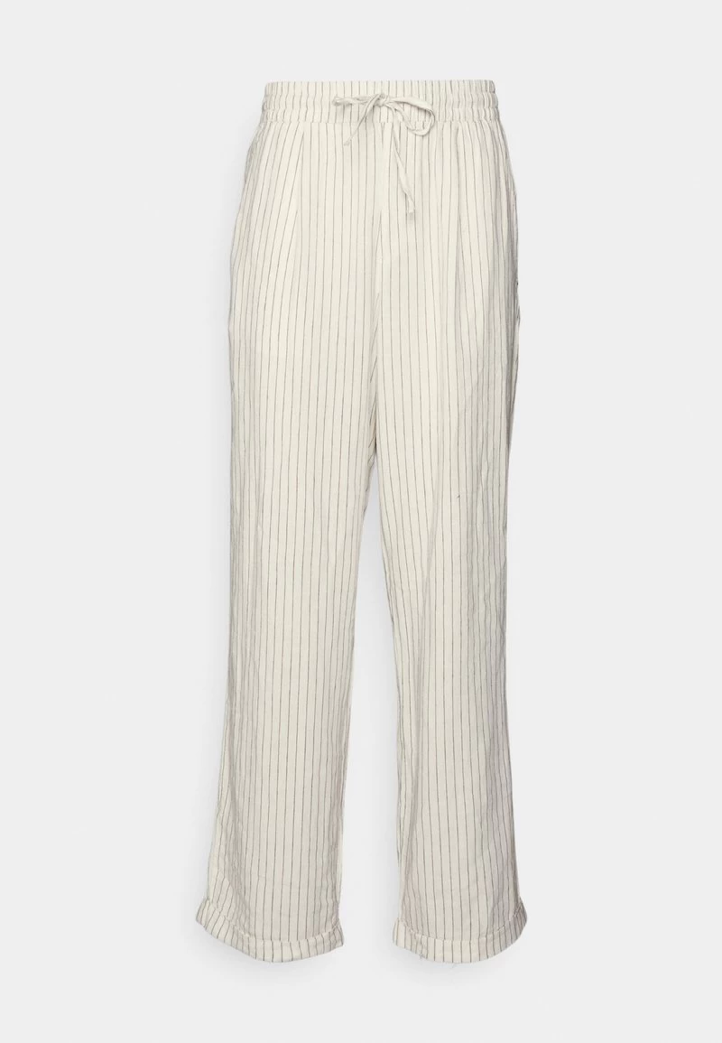 Pier One DRAWCORD TROUSERS - Stoffhose - Off-white 4 Pier One DRAWCORD TROUSERS - Stoffhose - Off-white – Bild 4