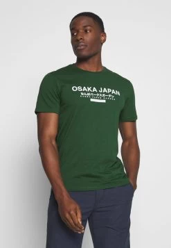 Pier One OSAKA TEE - T-Shirt Print - Green