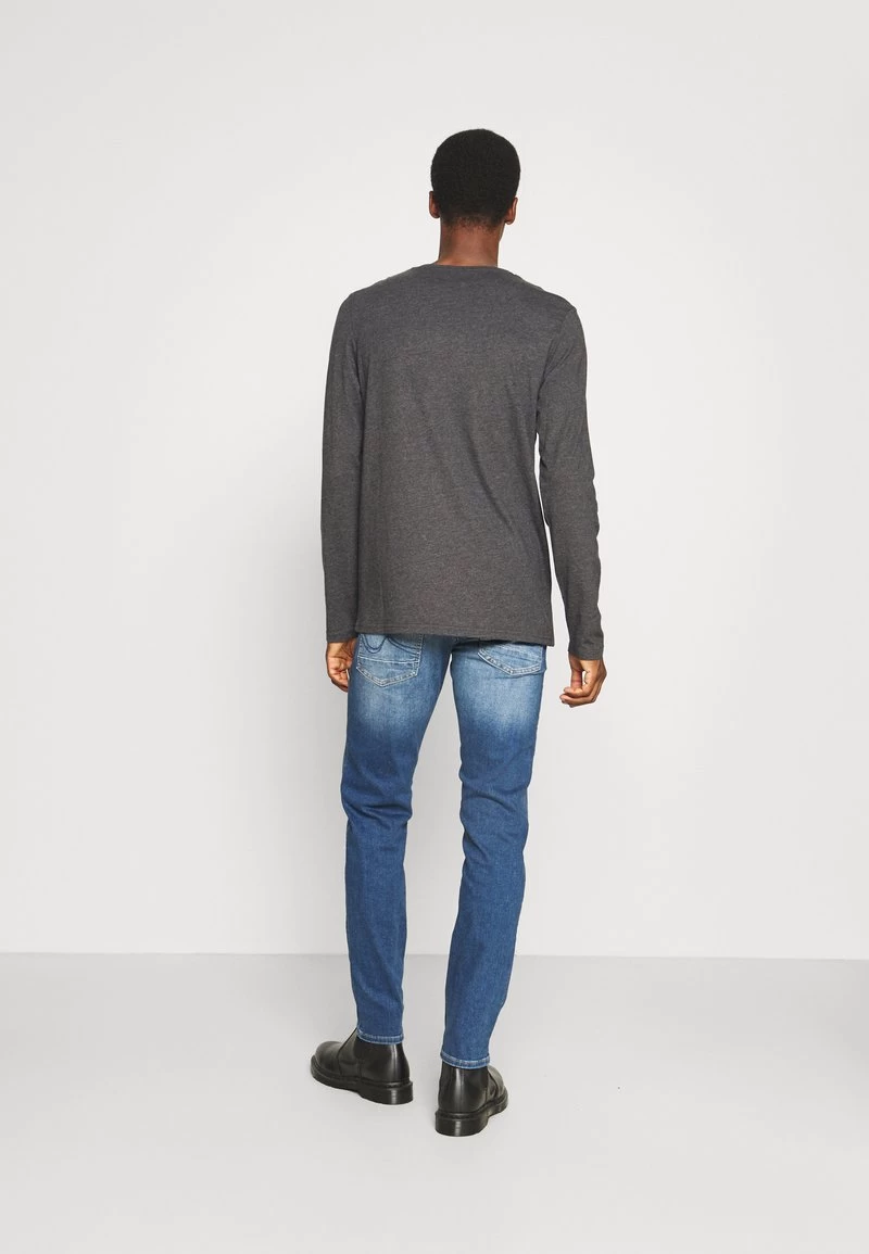 Pier One 2 PACK - Langarmshirt - Dark Grey/black 3 Pier One 2 PACK - Langarmshirt - Dark Grey/black – Bild 3