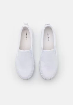Pier One UNISEX - Sneaker Low - White 9 Pier One UNISEX - Sneaker Low - White -Pier One aa87312dedfe41438dfd37553e2406ea