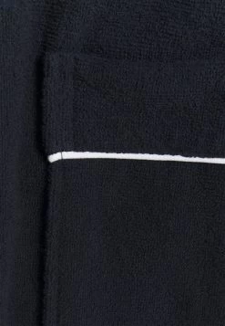 Pier One Bademantel - Dark Blue/white -Pier One af5db020933b45ceb4cef8b9825af3a6