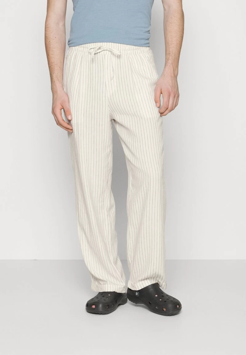 Pier One DRAWCORD TROUSERS - Stoffhose - Off-white 1 Pier One DRAWCORD TROUSERS - Stoffhose - Off-white