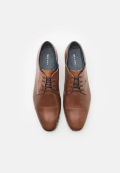 Pier One LEATHER - Schnürer - Camel -Pier One bb06ebb7bb7d4e27b1d478058535e6dd