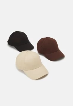 Pier One UNISEX 3 PACK - Cap - Black/dark Brown/beige 10 Pier One UNISEX 3 PACK - Cap - Black/dark Brown/beige -Pier One c2733f675ca44ebd8c1145369473dacc 1