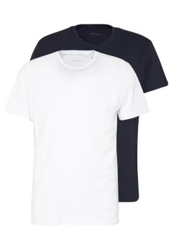 Ausgewählte Produkte 7 Pier One 2 PACK - T-Shirt Basic - White/dark Blue