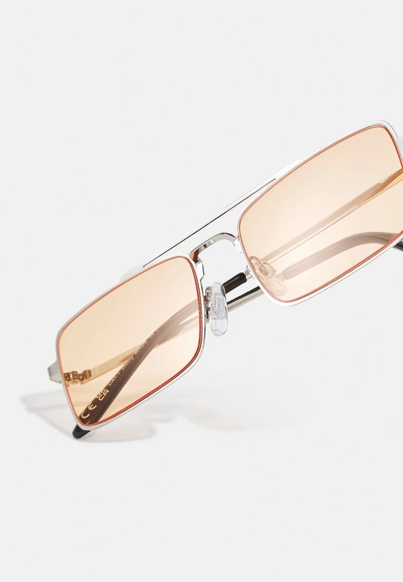 Pier One UNISEX - Sonnenbrille - Silver-coloured, Orange 4 Pier One UNISEX - Sonnenbrille - Silver-coloured, Orange – Bild 4