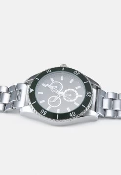 Pier One UNISEX - Uhr - Silver-coloured/green 9 Pier One UNISEX - Uhr - Silver-coloured/green -Pier One cd939269d4a648bcae4e5d43b23c8847
