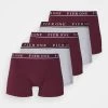 Pier One 5 PACK - Panties - Bordeaux/mottled Grey