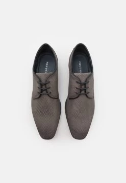 Pier One LEATHER - Schnürer - Dark Grey -Pier One d23975841af045e1be7d4881d1e30800