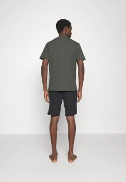 Pier One Nachtwäsche Set - Black/khaki -Pier One dff8d64f5dae430fbf7661fdfb51e125