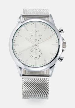 Pier One UNISEX - Chronograph - Silver-coloured -Pier One e811531d3dff4bdb9c0c3d1ce5611a13 1