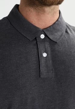 Pier One Poloshirt - Dark Grey Melange -Pier One e878f88cf4e94662b0dfd06761e6dbed