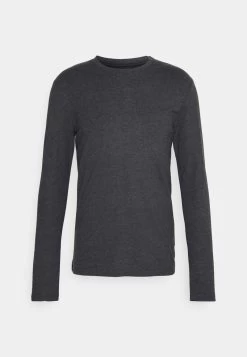 Pier One 7 PACK - Langarmshirt - Mottled Light Grey/white/mottled Dark Grey -Pier One ed92a811633b4c4985e1380acb2afd86