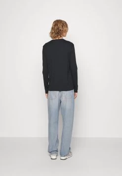 Pier One 5 PACK - Langarmshirt - White/dark Blue/black -Pier One f535302a43fa4b80a1a3b6c44bddcdfe