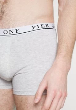 Pier One 5 PACK - Panties - Light Grey/black/green -Pier One f5f546aafd4844048c7afe73aea68214