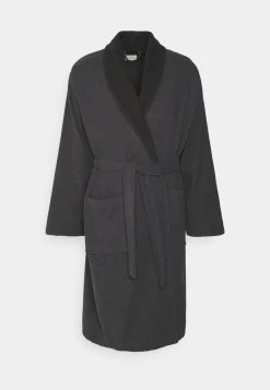 Pier One SHAWL TOWEL BATHROBE - Bademantel - Dark Grey -Pier One fc899b7e716e4af0a060b8230c31bf9e