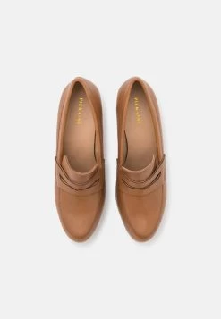 Pier One LEATHER - Pumps - Cognac -Pier One fcd2bc864a5344e7bcbe7e3ab8a6374e